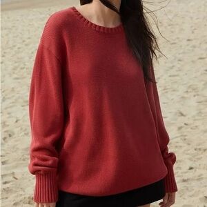 Brandy Melville John Galt Red Brianna Sweater